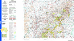 Copley SH54-09 Topographic Map 1:250k