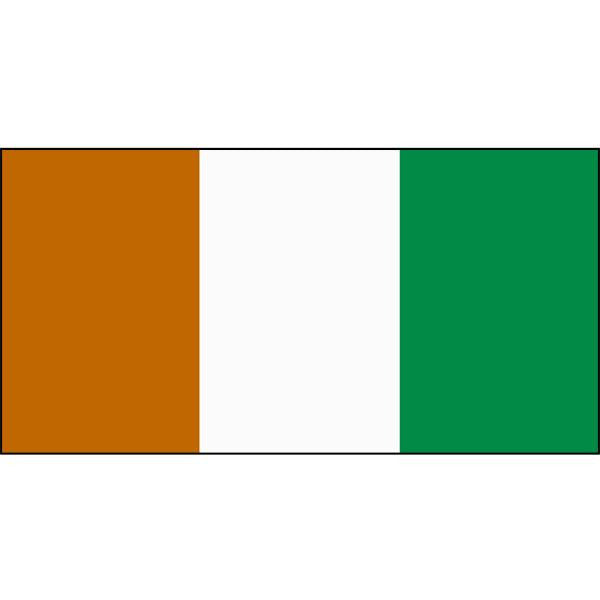 Cote D'Ivoire Flag 1800 x 900mm