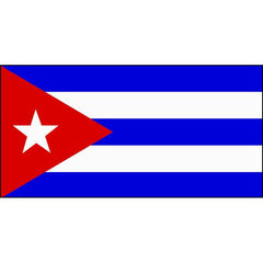 Cuba Flag 1800 x 900mm