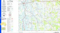 Cunnamulla SH55-02 Topographic Map 1:250k