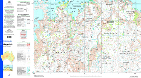 Drysdale SD52-09 Topographic Map 1:250k