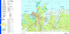 Darwin SD52-04 Topographic Map 1:250k