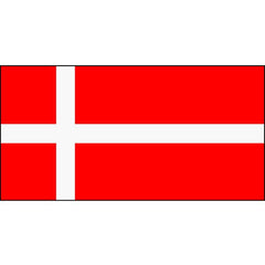 Denmark Flag 1800 x 900mm