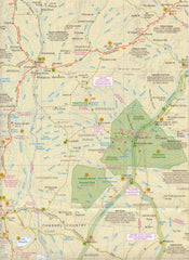 Diamantina Lakes Map Westprint