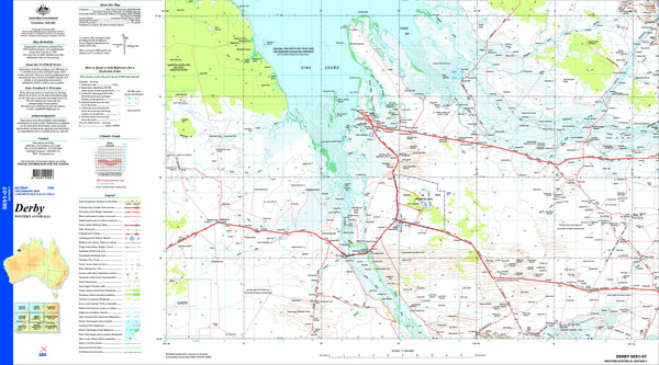 Derby SE51-07 Topographic Map 1:250k