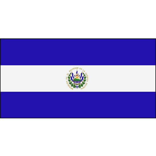 El Salvador Flag 1800 x 900mm