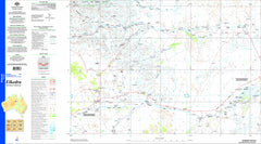 Elkedra SF53-07 Topographic Map 1:250k