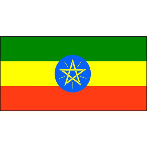 Ethiopia Flag 1800 x 900mm