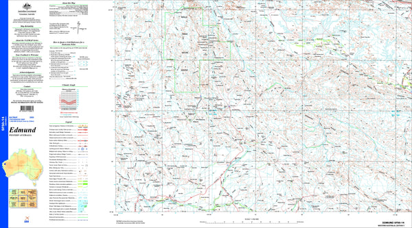 Edmund SF50-14 Topographic Map 1:250k