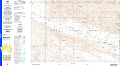 Anketell SF51-02 Topographic Map 1:250k