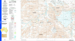 Gunanya SF51-14 Topographic Map 1:250k