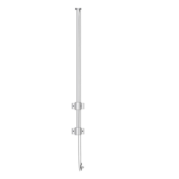 Wall Mounted Flagpole (4m Telescopic)