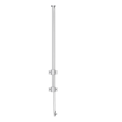 Wall Mounted Flagpole (4m Telescopic)