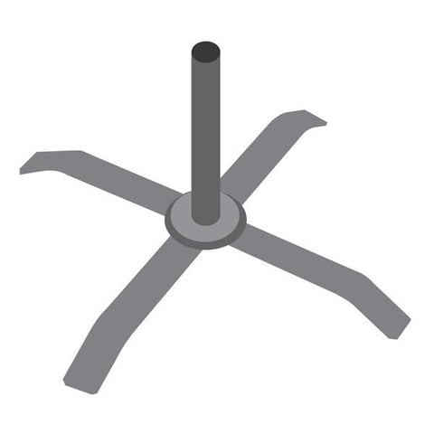 Metal Base for 1 Timber Flagpole