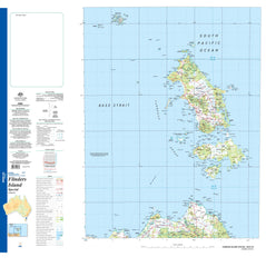 Flinders Island Special SK55-03 Topographic Map 1:250k