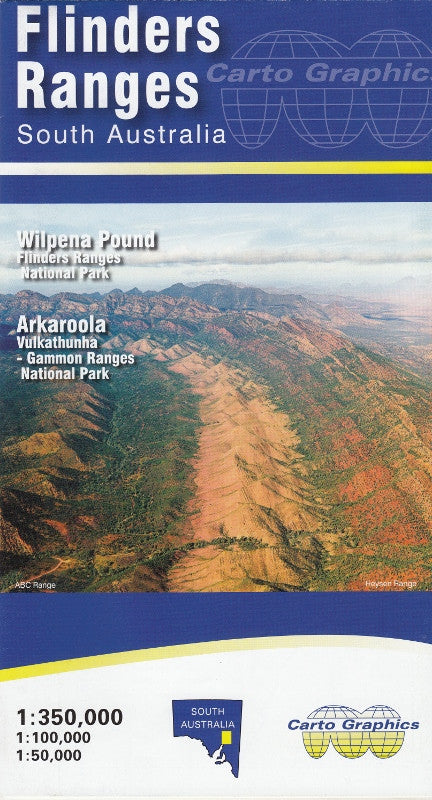 Flinders Ranges Graph Flinders Ranges Cartographics Map | Mapworld