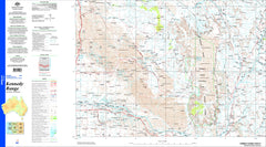 Kennedy Range SG50-01 Topographic Map 1:250k