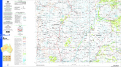 Byro SG50-10 Topographic Map 1:250k
