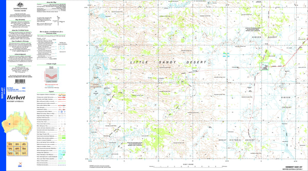 Herbert SG51-07 Topographic Map 1:250k