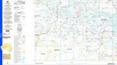 Kingston SG51-10 Topographic Map 1:250k