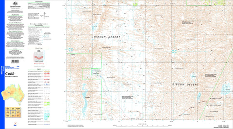 Cobb SG52-01 Topographic Map 1:250k
