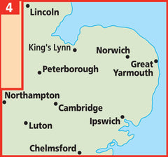 East Anglia AA Road Map 4