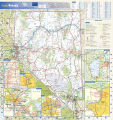 Nevada State Wall Map