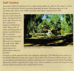 Gulf Country Map Westprint