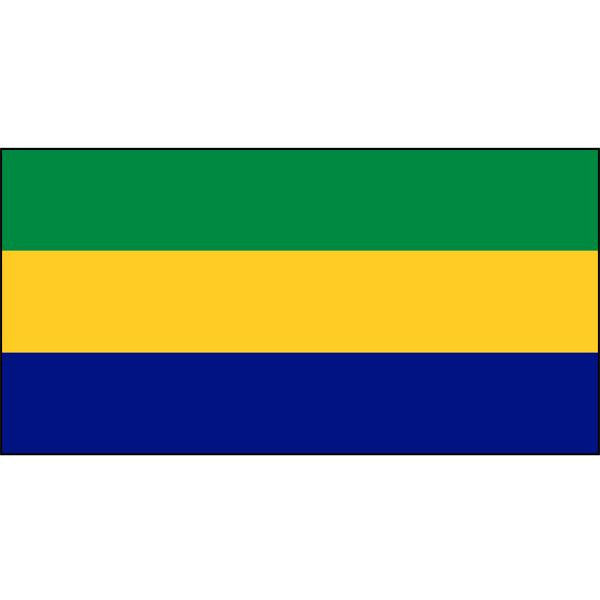 Gabon Flag 1800 x 900mm