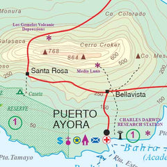 Galapagos Islands Quito & Guayaquil ITMB Map
