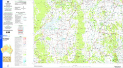 Galilee SF55-10 Topographic Map 1:250k
