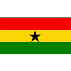 Ghana Flag 1800 x 900mm