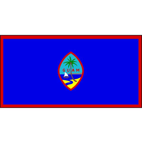 Guam Flag 1800 x 900mm