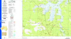Barlee SH50-08 Topographic Map 1:250k