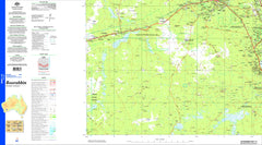 Boorabbin SH51-13 Topographic Map 1:250k
