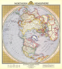 Northern Hemisphere (1946) Print by National Geographic