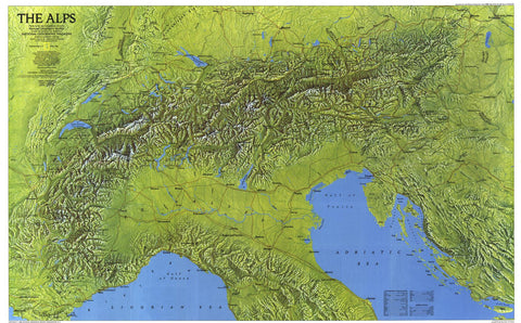 The Alps - Published 1985 by National Geographic