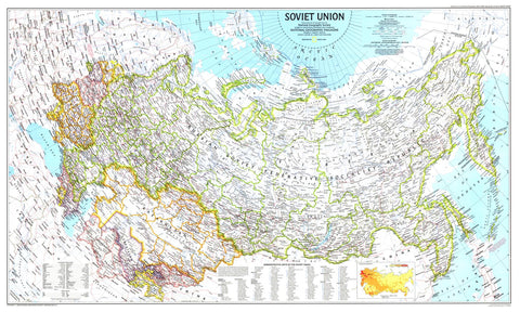 Soviet Union - Published 1990 by National Geographic