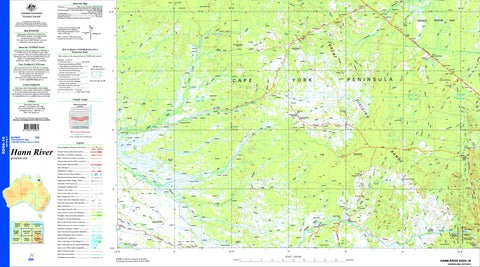 Hann River SD54-16 Topographic Map 1:250k