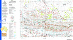 Hermannsburg SF53-13 Topographic Map 1:250k