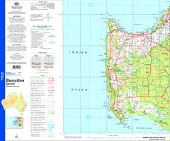 Busselton Special SI50-05 Topographic Map 1:250k