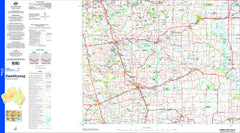 Dumbleyung SI50-07 Topographic Map 1:250k
