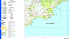 Bremer Bay SI50-12 Topographic Map 1:250k