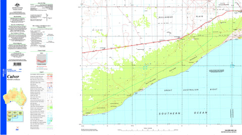 Culver SI51-04 Topographic Map 1:250k