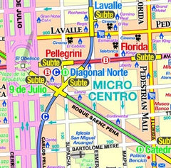Buenos Aires & Argentina North East ITMB Map