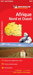 Africa North & West Michelin Map 741