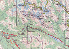 Jasper National Park & Northern Alberta ITMB Map