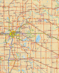 Jasper National Park & Northern Alberta ITMB Map