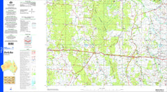 Jericho SF55-14 Topographic Map 1:250k