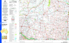 Jerilderie SI55-14 Topographic Map 1:250k